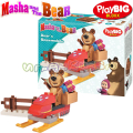 BIG Masha and The Bear Конструктор Хижата на мечока